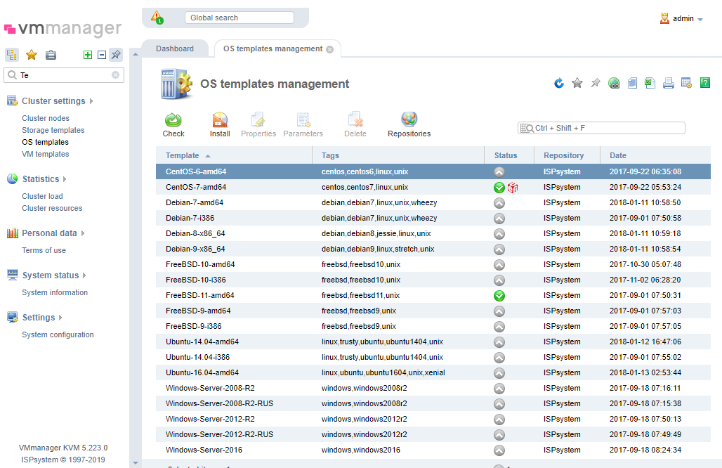 Установка vmmanager 5 kvm